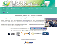 Tablet Screenshot of ict-conf.org